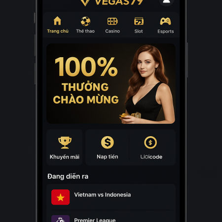 Vegas79 Mobile – Trải nghiệm cá cược mọi lúc, mọi nơi trên điện thoại