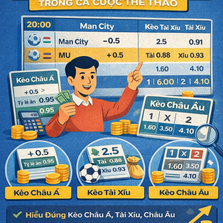 Cách Xem Bảng Tỷ Lệ Cược Chuẩn Trong cá cược thể thao