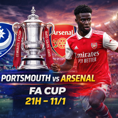 Soi Kèo Portsmouth vs Arsenal 21h Ngày 11/1 – FA Cup