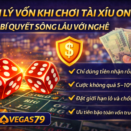 Quản Lý Vốn Khi Chơi Tài Xỉu Online Tại Vegas79 Hiệu Quả