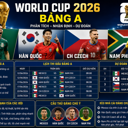 Nhận Định Bảng A World Cup 2026: Mexico Có Dễ Dàng Đi Tiếp?