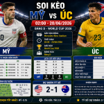Mỹ vs Úc