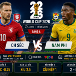 CH Séc vs Nam Phi